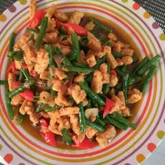 รูปของ Ongseng kacang tempe