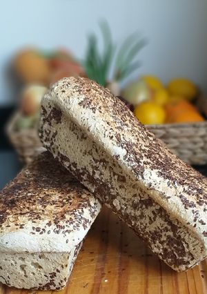 Una foto de Pan lactal de salvado (con chía, lino y avena)