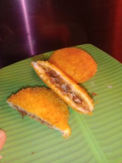 Foto resep Roti goreng isi abon