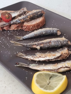 Una foto de Sardinas a la plancha (Nota 9)