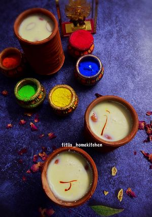 A picture of Thandai.