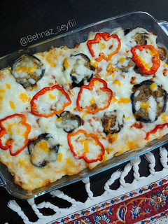 عکسی از دستور موساکا (با مرغ) 🍆🍗