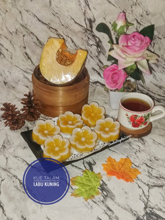 Foto resep 707. 🎃 Kue Talam Labu Kuning