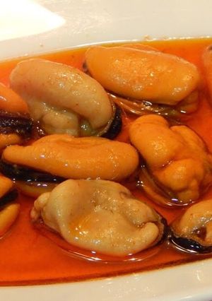 Una foto de Mejillones en escabeche