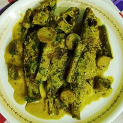 A picture of Mustared Fish Curry(parshe sarshe curry).