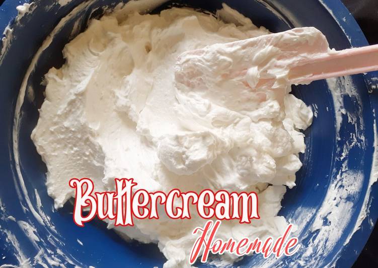 makanan Buttercream Homemade Jadi, Lezat Sekali