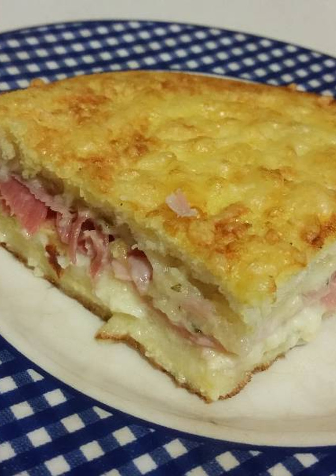 Una foto de Sandwichón de York y queso (Olla Gm g)