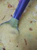 Roasted besan kadhi