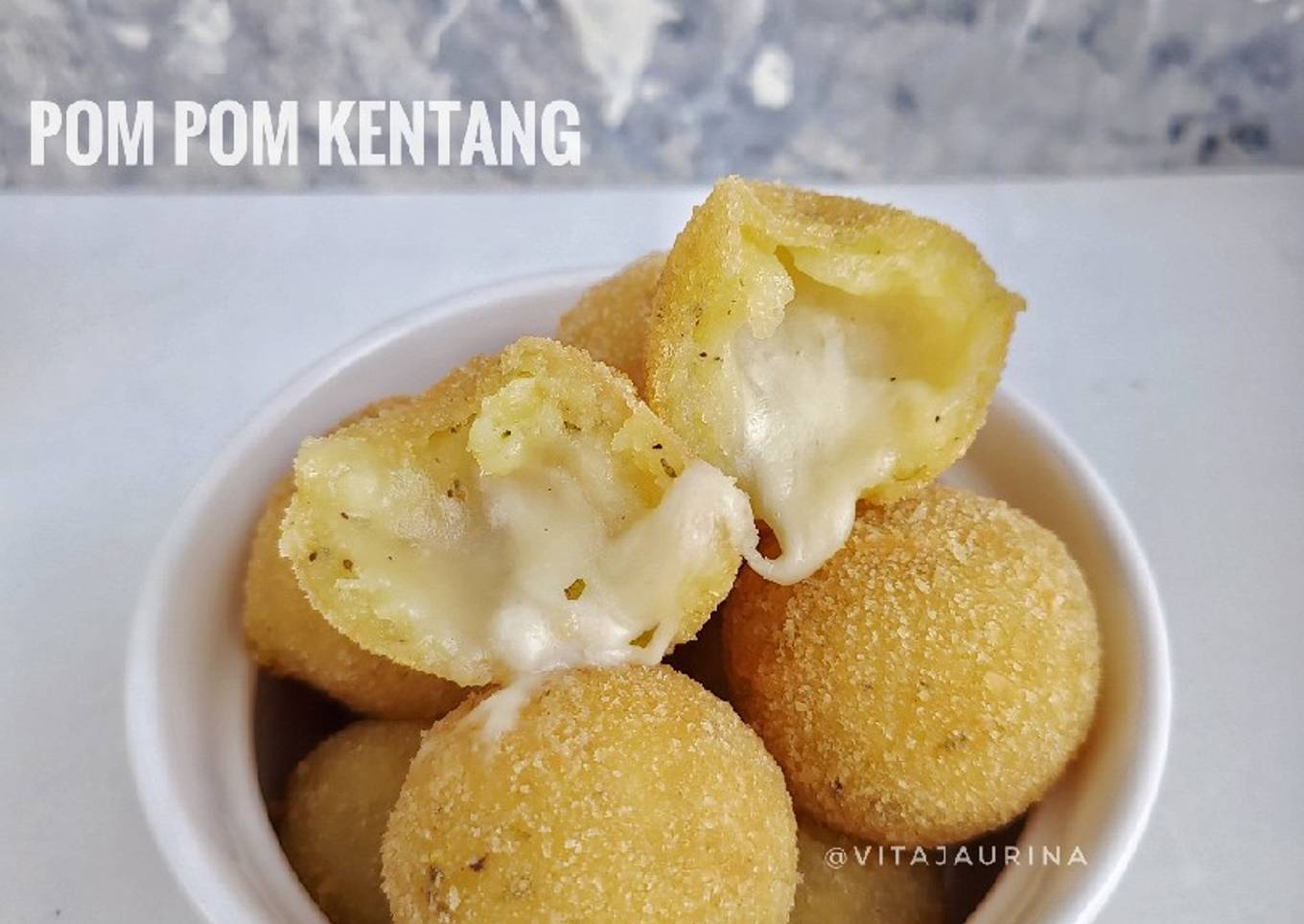 Pom-pom Kentang Mozzarella