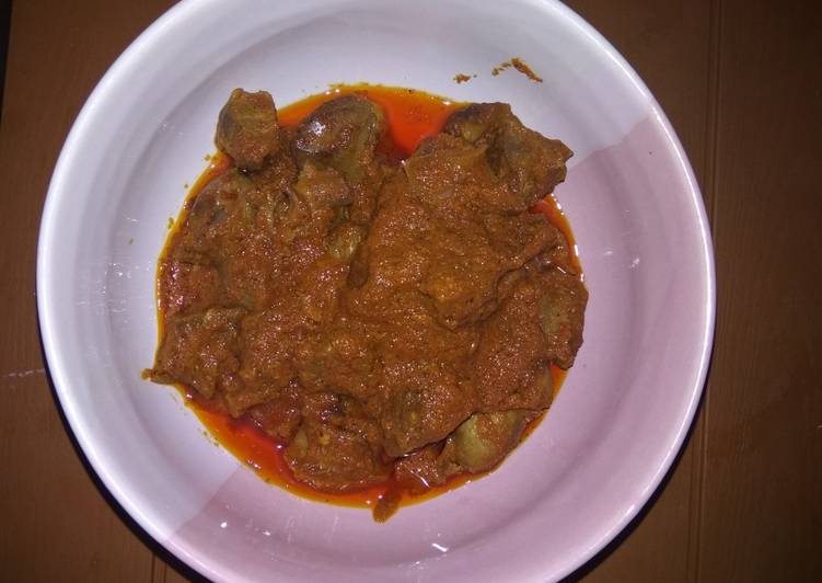 Cara Gampang meracik Ati ampela bumbu merah (bingung namanya) yang enak