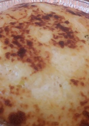 Una foto de Tarteleta sin harina de cebolla y queso