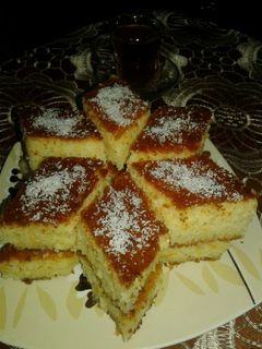 صورة لوصفة احلى بسبوسة لرمضان