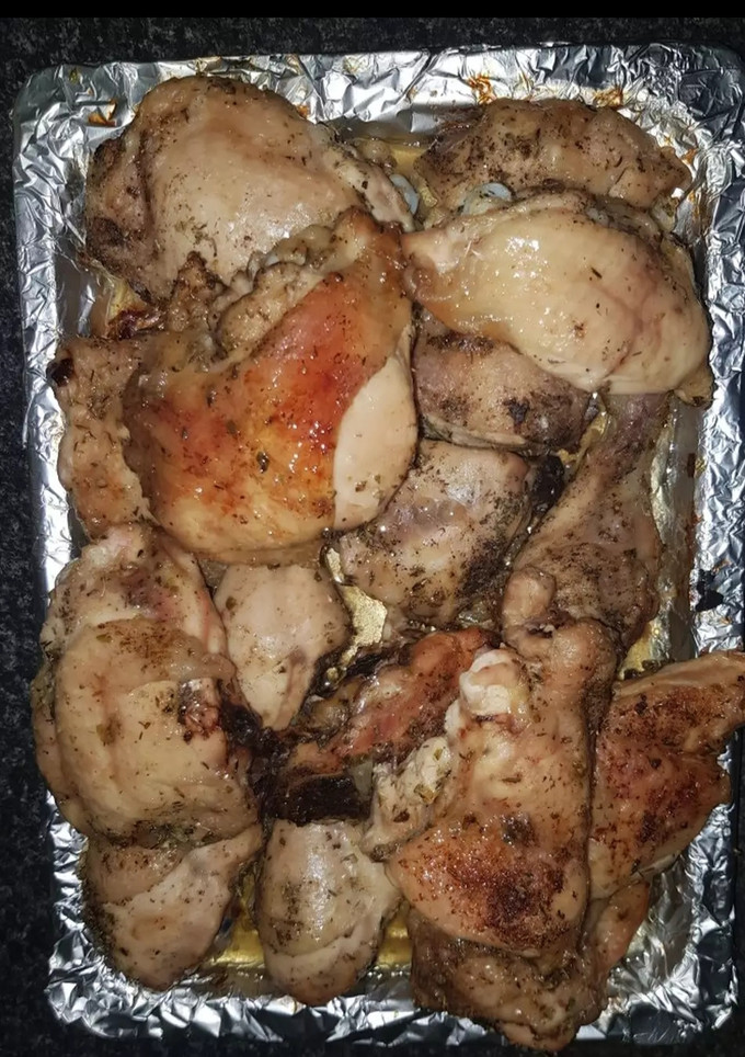 Una foto de Pollo al horno