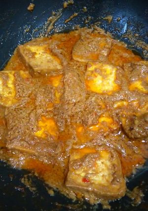 Foto resep Tahu Bumbu Kacang