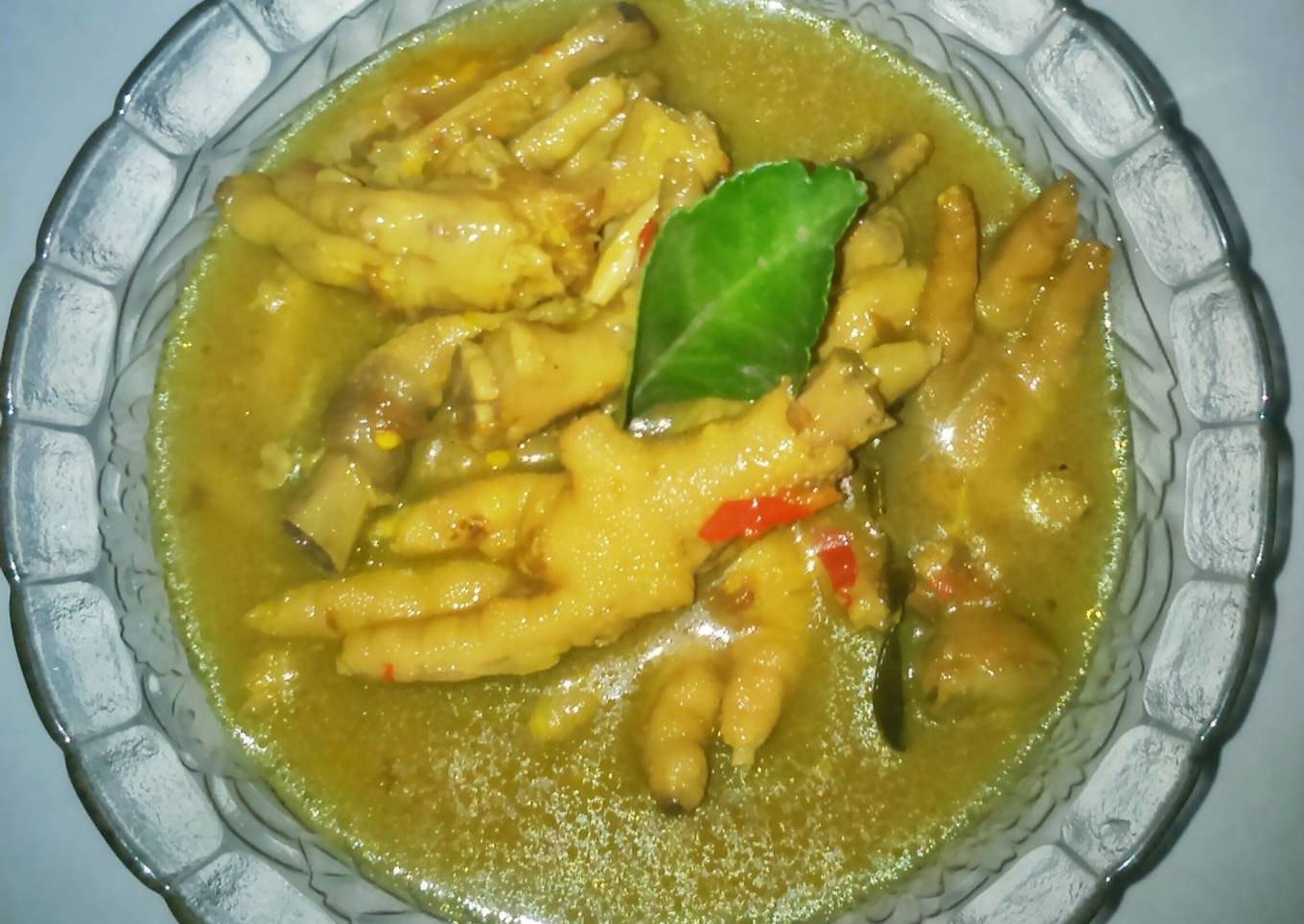 Soto ceker ayam