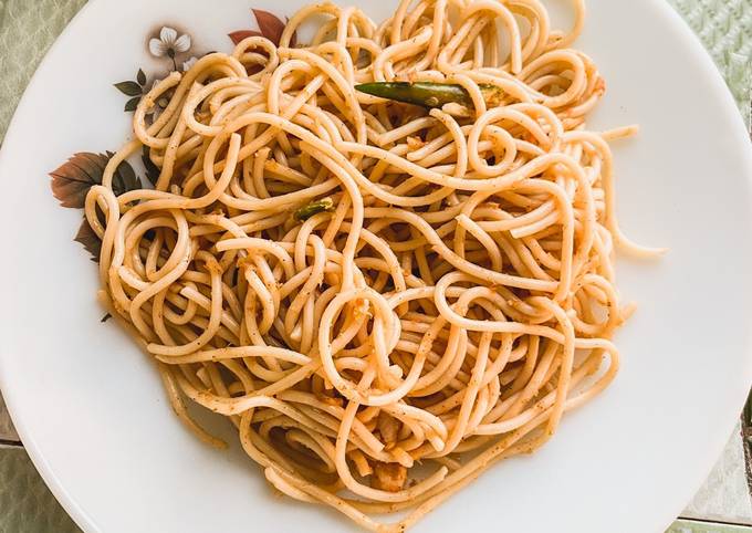 Resipi Spaghetti Sihat Oleh Izzati Zakiah Zailani Cookpad