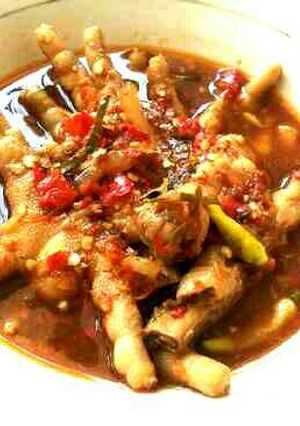 Foto resep Ceker lapindo khas Sidoarjo(dower)😨