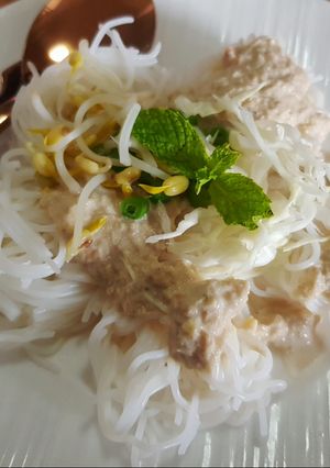 รูปของ ขนมจีนน้ำยาทูน่า (เมนูอาหารเด็ก)