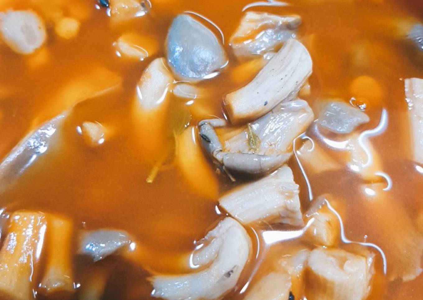 Menudo rojo o Pancita de setas