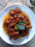 Fillet dada ayam goreng saos mentega