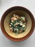 Spinach Salad with Tofu Dressing (Horenso Shiraae)