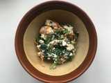 spinach tofu salad