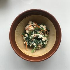 A picture of Spinach Salad with Tofu Dressing (Horenso Shiraae).