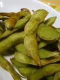 Warm Roasted Edamame