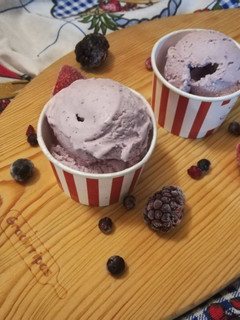 Foto de Gelado de Frutos Vermelhos