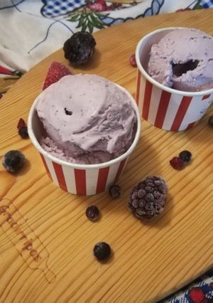 Foto de Gelado de Frutos Vermelhos