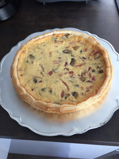 Una foto de Quiche lorraine