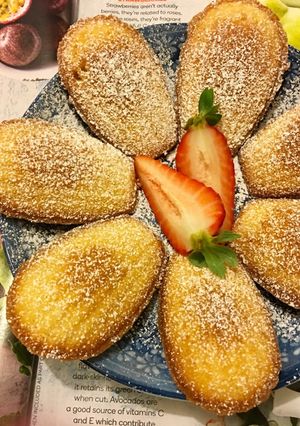 Hình của món Bánh con sò Madeleines (butter&vanilla).