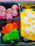 231. LUNCH BOX Chick Shaped Omlet Rice | NASI BENTO LUCU & MENGGEMASKAN