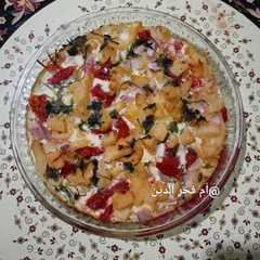 غراتان صيفي بحبة بيض فقط👌😋-レシピのメイン写真
