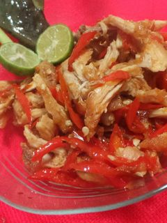 Foto resep Ayam Suwir bumbu bali praktis