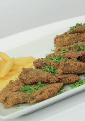 صورة لوصفة كبدة بالردة في الفرن 🍃