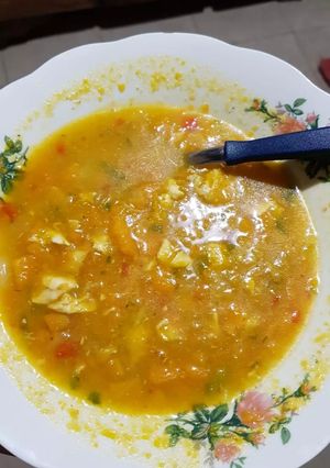 Una foto de Sopa de calabaza