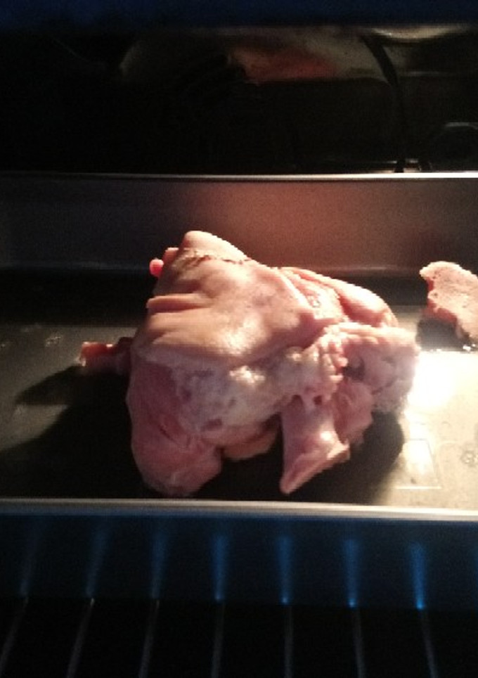Una foto de Codillo en olla gm g y asado en horno convencional