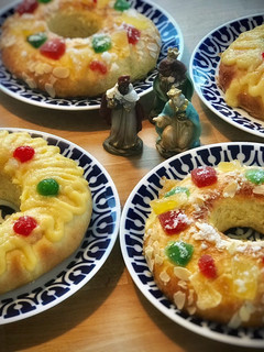 Una foto de Rosca de Reyes
