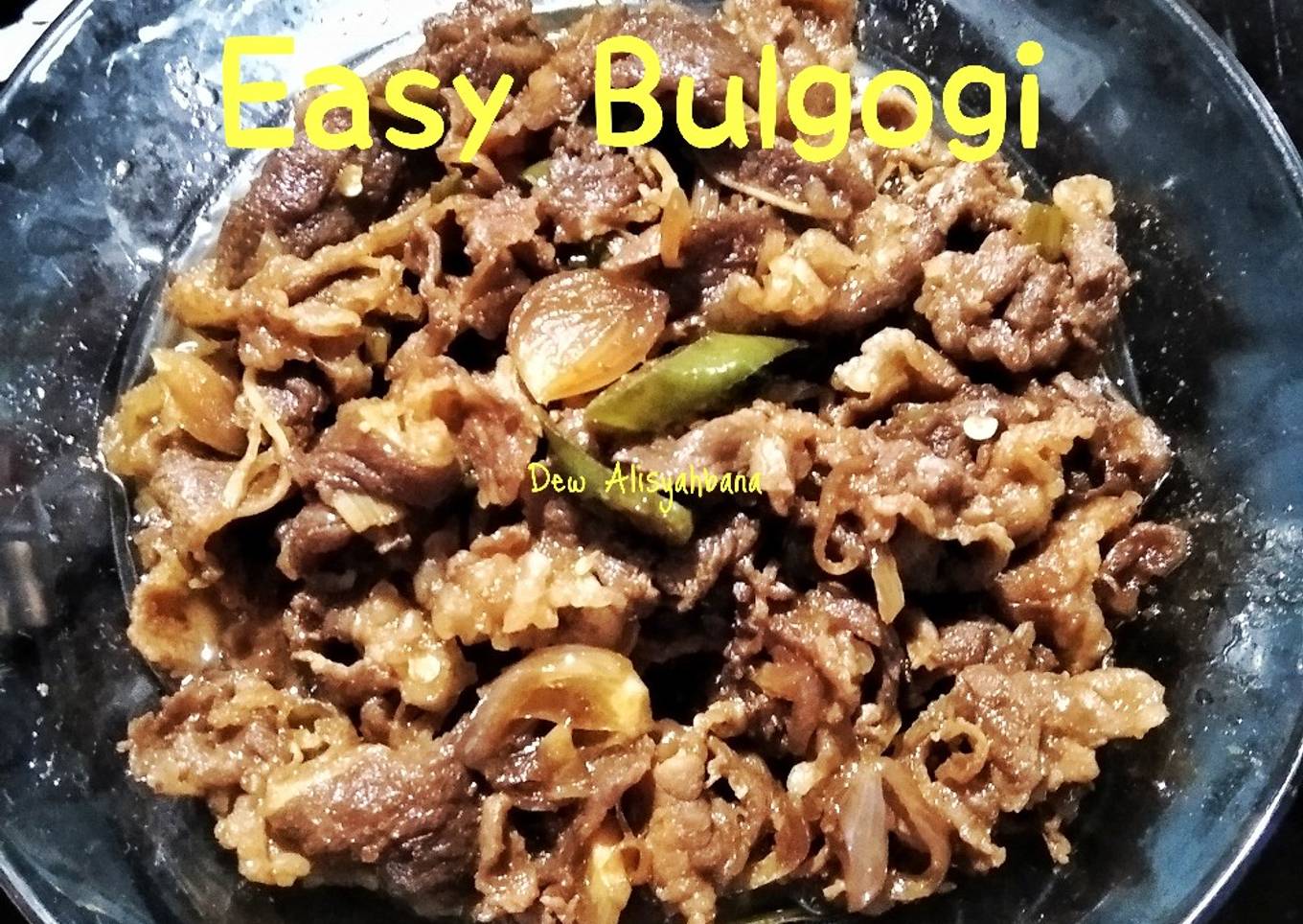 Easy Belly Bulgogi