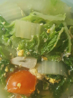 Foto resep Sup Sawi putih simple