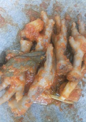 Foto resep Ceker mercon simple