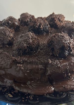 O poză a rețetei Tort Brigadeiro.