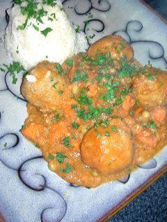 Una foto de Albóndigas de carne y avena