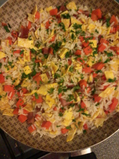 Una foto de Arroz chino