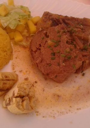 Una foto de Carne desmechada