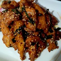 A picture of Crispy Honey Chilli Chicken :).