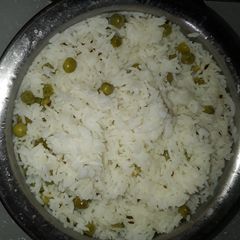 A picture of Peas rice.