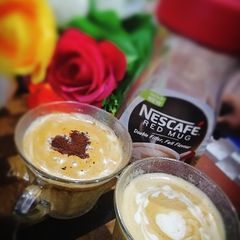 A picture of Cappuccino coffee.