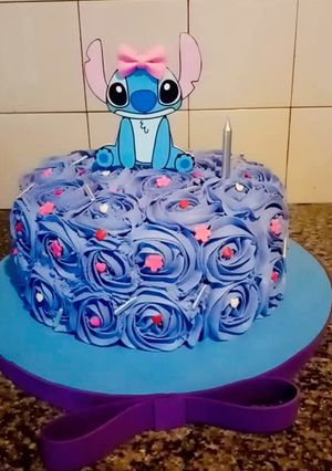 Una foto de Torta De Stitch ! OHANA !